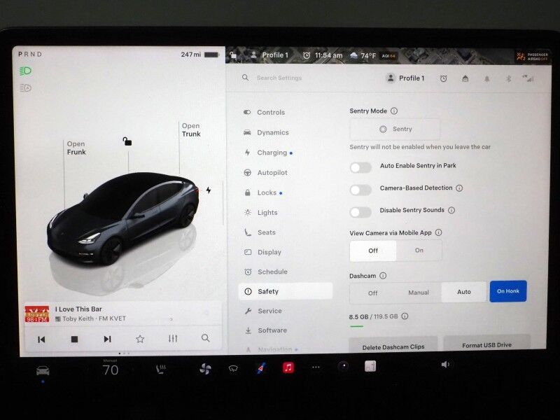 2023 Tesla Model 3 *AUTOPILOT, NAVIGATION, SAFETY ALERTS, ADAPTIVE CRUISE, SURROUND VIEW CAMERAS, PANORAMA GLASS ROOF, HEATED SEATS/STEERING WHEEL, BLUETOOTH, WIRELESS CHARGING Round Rock TX