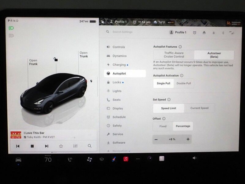 2023 Tesla Model 3 *AUTOPILOT, NAVIGATION, SAFETY ALERTS, ADAPTIVE CRUISE, SURROUND VIEW CAMERAS, PANORAMA GLASS ROOF, HEATED SEATS/STEERING WHEEL, BLUETOOTH, WIRELESS CHARGING Round Rock TX