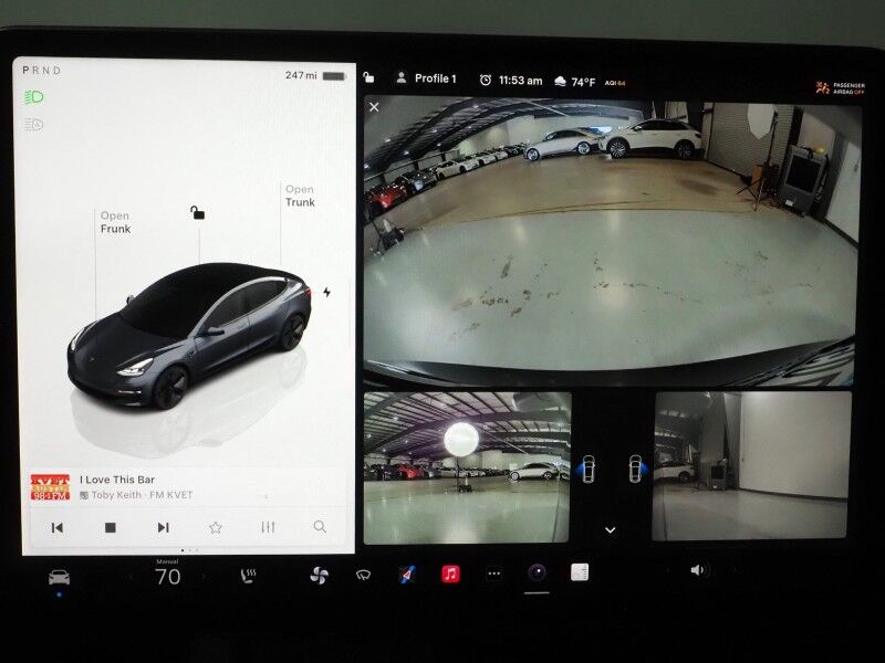 2023 Tesla Model 3 *AUTOPILOT, NAVIGATION, SAFETY ALERTS, ADAPTIVE CRUISE, SURROUND VIEW CAMERAS, PANORAMA GLASS ROOF, HEATED SEATS/STEERING WHEEL, BLUETOOTH, WIRELESS CHARGING Round Rock TX