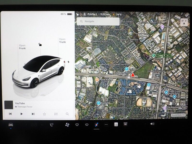 2023 Tesla Model 3 *AUTOPILOT, NAVIGATION, SAFETY ALERTS, ADAPTIVE CRUISE, SURROUND VIEW CAMERAS, PANORAMA GLASS ROOF, HEATED SEATS/STEERING WHEEL, BLUETOOTH, WIRELESS CHARGING Round Rock TX