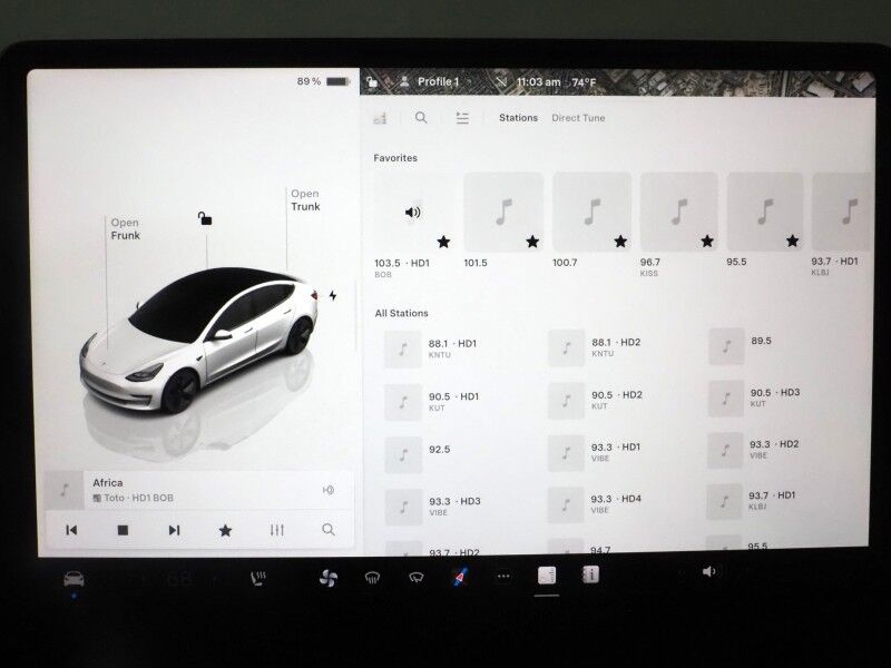 2023 Tesla Model 3 *AUTOPILOT, NAVIGATION, SAFETY ALERTS, ADAPTIVE CRUISE, SURROUND VIEW CAMERAS, PANORAMA GLASS ROOF, HEATED SEATS/STEERING WHEEL, BLUETOOTH, WIRELESS CHARGING Round Rock TX