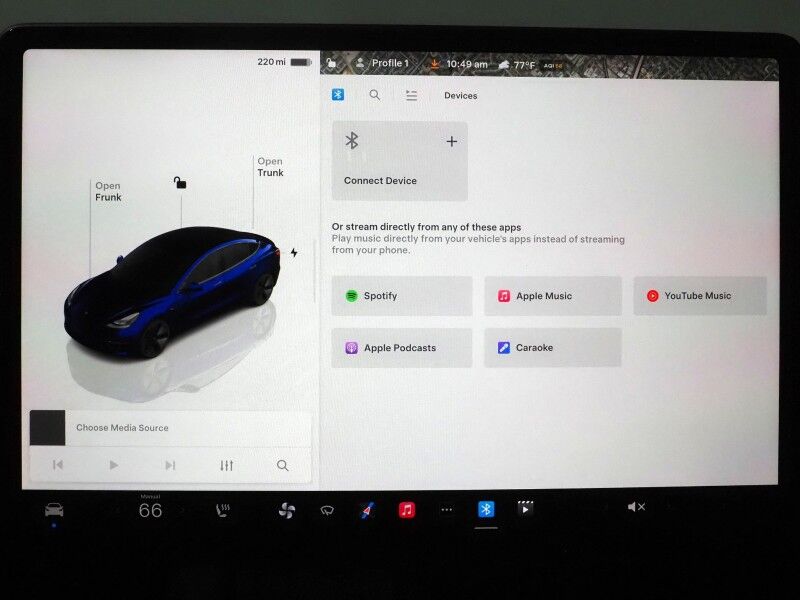 2023 Tesla Model 3 *AUTOPILOT, NAVIGATION, SAFETY ALERTS, ADAPTIVE CRUISE, SURROUND VIEW CAMERAS, PANORAMA GLASS ROOF, HEATED SEATS/STEERING WHEEL, BLUETOOTH, WIRELESS CHARGING Round Rock TX