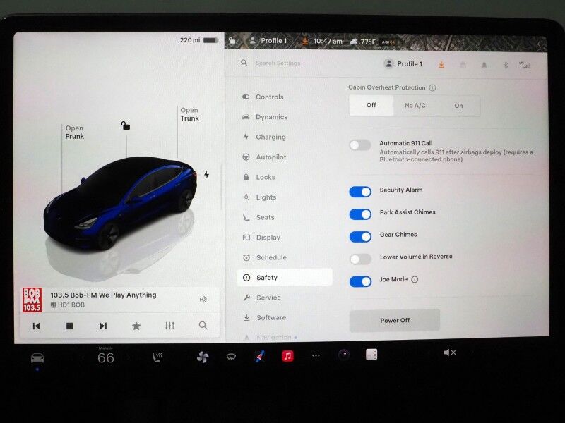 2023 Tesla Model 3 *AUTOPILOT, NAVIGATION, SAFETY ALERTS, ADAPTIVE CRUISE, SURROUND VIEW CAMERAS, PANORAMA GLASS ROOF, HEATED SEATS/STEERING WHEEL, BLUETOOTH, WIRELESS CHARGING Round Rock TX