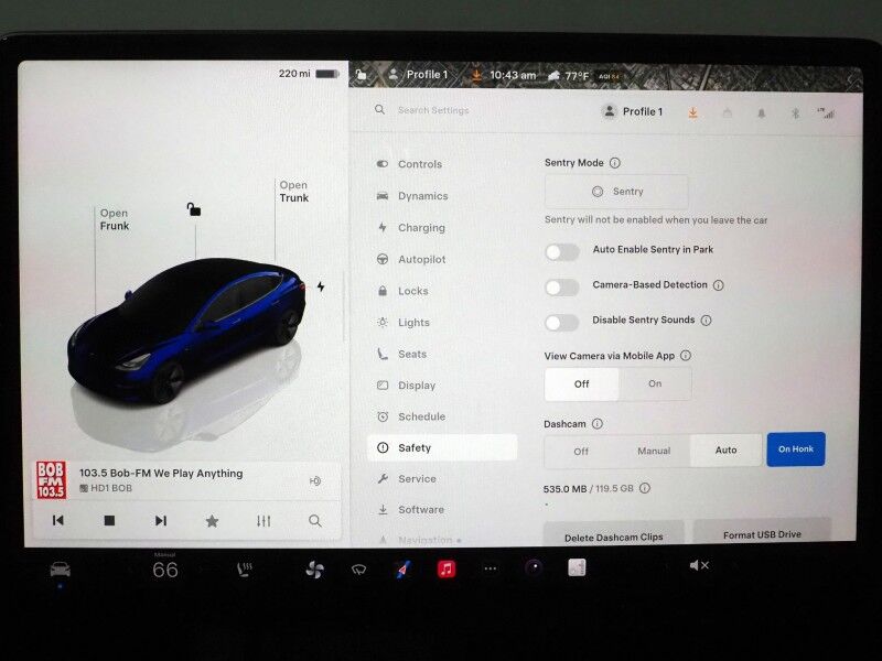 2023 Tesla Model 3 *AUTOPILOT, NAVIGATION, SAFETY ALERTS, ADAPTIVE CRUISE, SURROUND VIEW CAMERAS, PANORAMA GLASS ROOF, HEATED SEATS/STEERING WHEEL, BLUETOOTH, WIRELESS CHARGING Round Rock TX