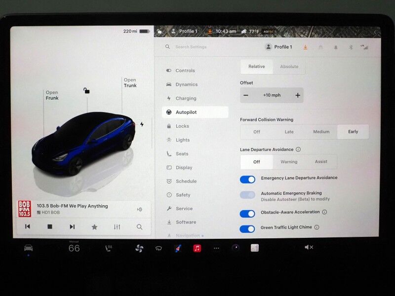 2023 Tesla Model 3 *AUTOPILOT, NAVIGATION, SAFETY ALERTS, ADAPTIVE CRUISE, SURROUND VIEW CAMERAS, PANORAMA GLASS ROOF, HEATED SEATS/STEERING WHEEL, BLUETOOTH, WIRELESS CHARGING Round Rock TX