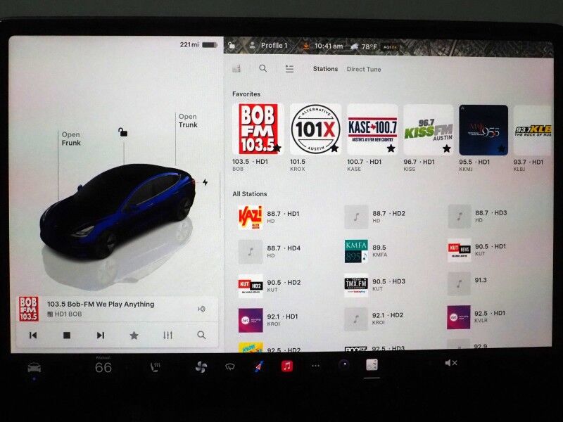 2023 Tesla Model 3 *AUTOPILOT, NAVIGATION, SAFETY ALERTS, ADAPTIVE CRUISE, SURROUND VIEW CAMERAS, PANORAMA GLASS ROOF, HEATED SEATS/STEERING WHEEL, BLUETOOTH, WIRELESS CHARGING Round Rock TX