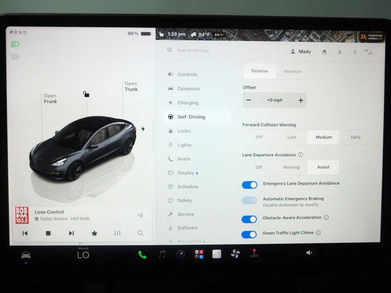 2023 Tesla Model 3 *AUTOPILOT, NAVIGATION, SAFETY ALERTS, ADAPTIVE CRUISE, SURROUND VIEW CAMERAS, PANORAMA GLASS ROOF, HEATED SEATS/STEERING WHEEL, BLUETOOTH, WIRELESS CHARGING Round Rock TX