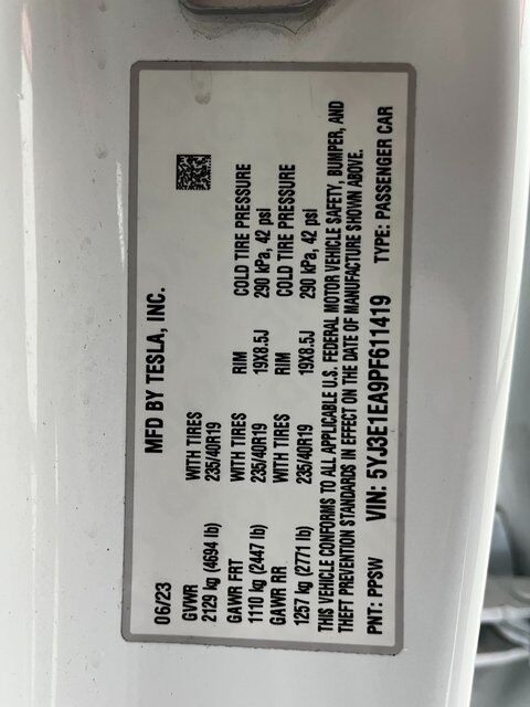 2023 Tesla Model 3 Base Carrollton TX