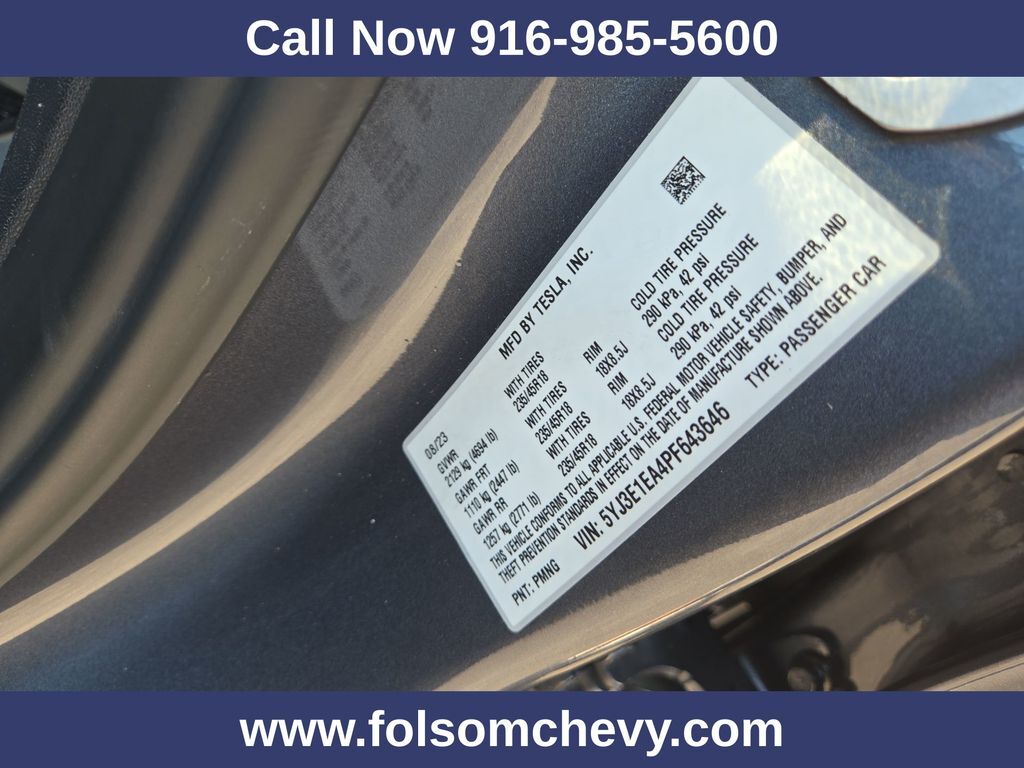 2023 Tesla Model 3 Base Folsom CA