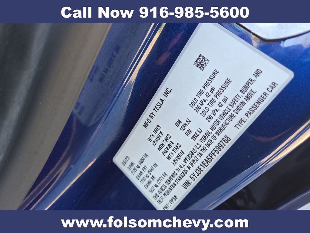 2023 Tesla Model 3 Base Folsom CA
