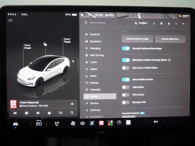 2023 Tesla Model 3 Performance AWD *TRAFFIC AWARE CRUISE CONTROL, NAVIGATION, SAFETY ALERTS, SURROUND VIEW CAMERAS, PANORAMA GLASS ROOF, HEATED SEATS/STEERING WHEEL, 20 INCH UBERTURBINE WHEELS, WIRELESS CHARGING Round Rock TX
