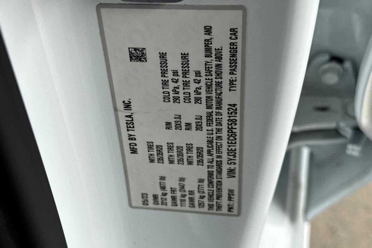 2023 Tesla Model 3 Performance Roseville CA