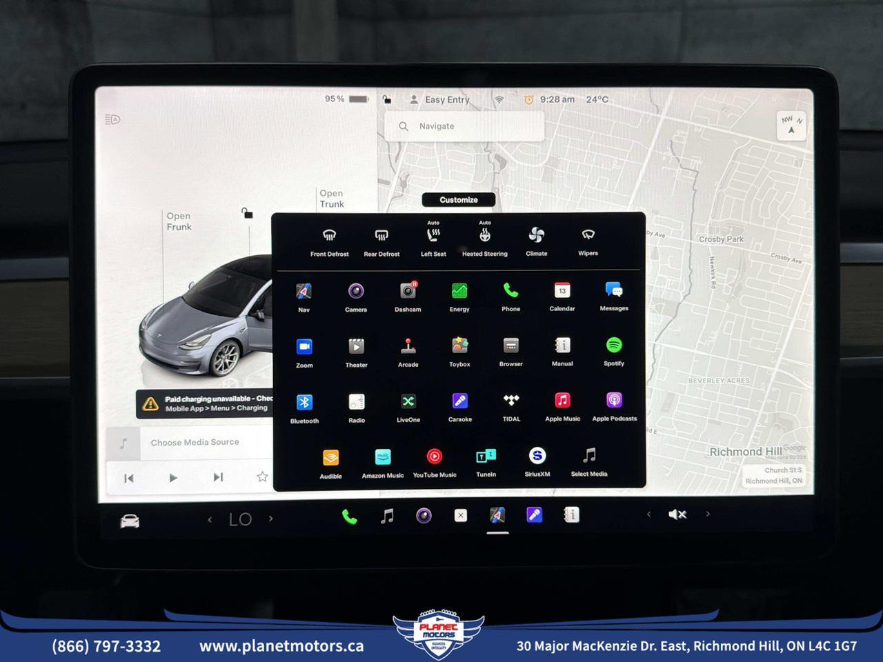 2023 Tesla Model 3 Standard Range Plus RWD *Ltd Avail*ONE OWNER/NO ACCIDENT/SHOWROOM CONDITION Richmond Hill ON