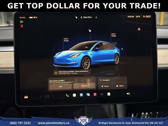 2023 Tesla Model 3 Standard Range Plus RWD *Ltd Avail*ONE OWNER/NO ACCIDENT/SHOWROOM CONDITION Richmond Hill ON