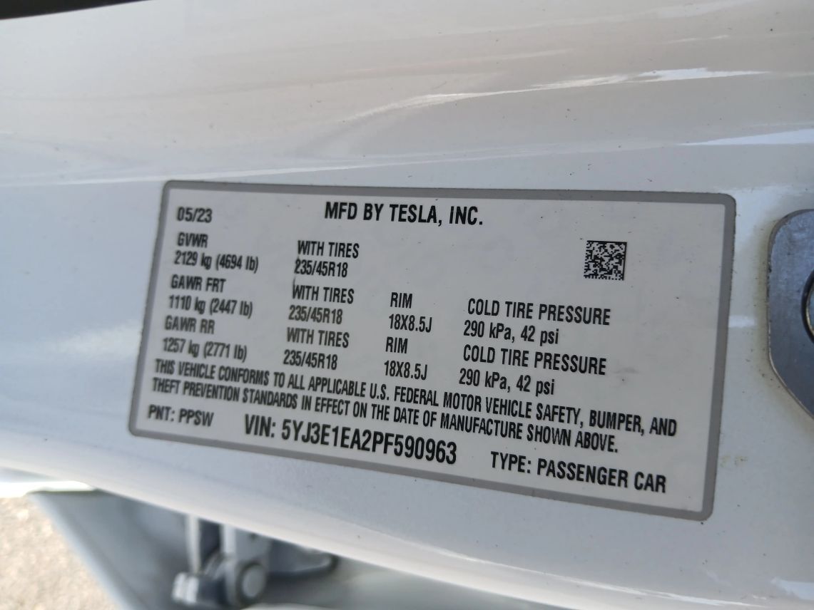 2023 Tesla Model 3 Standard Sedan 4D Maitland FL