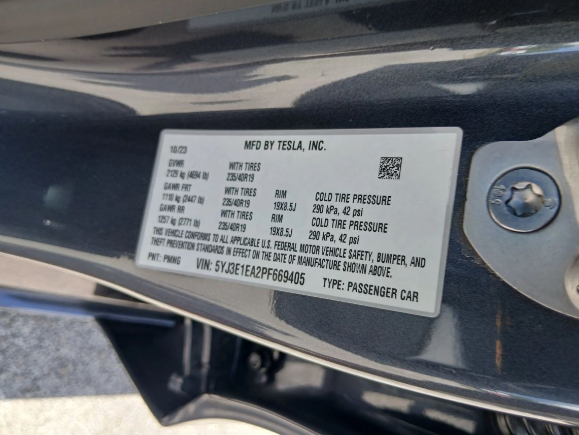2023 Tesla Model 3 Standard Sedan 4D Maitland FL