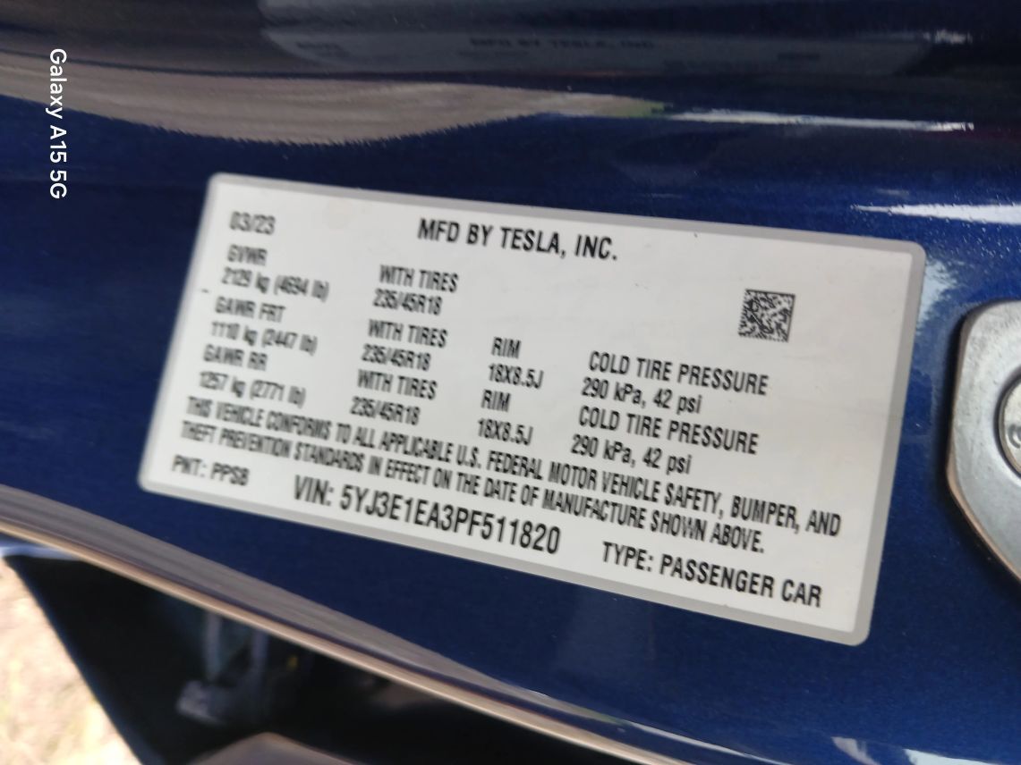 2023 Tesla Model 3 Standard Sedan 4D Maitland FL