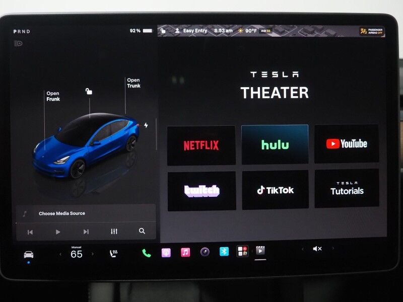 2023 Tesla Model 3 *TRAFFIC AWARE CRUISE CONTROL, NAVIGATION, SAFETY ALERTS, SURROUND VIEW CAMERAS, PANORAMA GLASS ROOF, HEATED SEATS/STEERING WHEEL, BLUETOOTH, WIRELESS CHARGING Round Rock TX