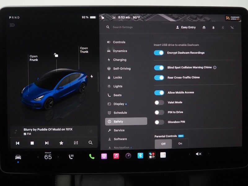 2023 Tesla Model 3 *TRAFFIC AWARE CRUISE CONTROL, NAVIGATION, SAFETY ALERTS, SURROUND VIEW CAMERAS, PANORAMA GLASS ROOF, HEATED SEATS/STEERING WHEEL, BLUETOOTH, WIRELESS CHARGING Round Rock TX