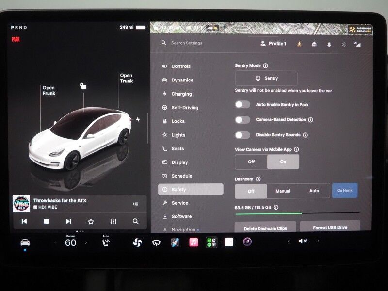 2023 Tesla Model 3 *TRAFFIC AWARE CRUISE CONTROL, NAVIGATION, SAFETY ALERTS, SURROUND VIEW CAMERAS, PANORAMA GLASS ROOF, HEATED SEATS/STEERING WHEEL, BLUETOOTH, WIRELESS CHARGING Round Rock TX