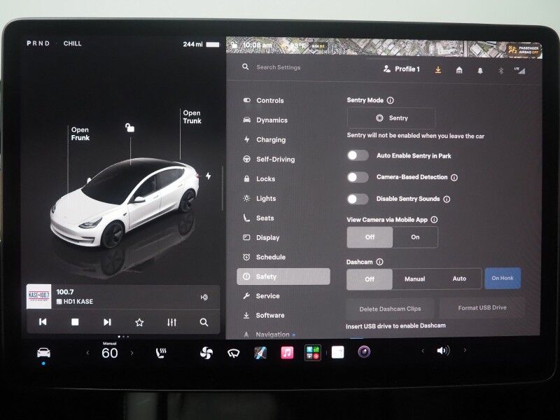 2023 Tesla Model 3 *TRAFFIC AWARE CRUISE CONTROL, NAVIGATION, SAFETY ALERTS, SURROUND VIEW CAMERAS, PANORAMA GLASS ROOF, HEATED SEATS/STEERING WHEEL, BLUETOOTH, WIRELESS CHARGING Round Rock TX