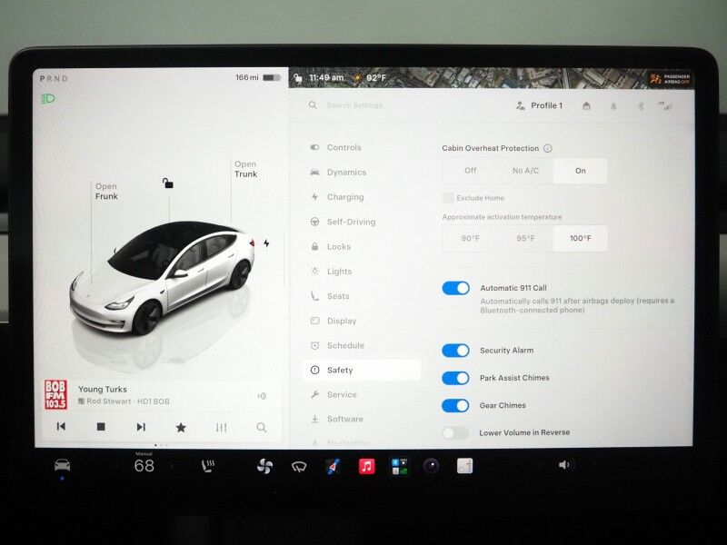 2023 Tesla Model 3 *TRAFFIC AWARE CRUISE CONTROL, NAVIGATION, SAFETY ALERTS, SURROUND VIEW CAMERAS, PANORAMA GLASS ROOF, HEATED SEATS/STEERING WHEEL, BLUETOOTH, WIRELESS CHARGING Round Rock TX