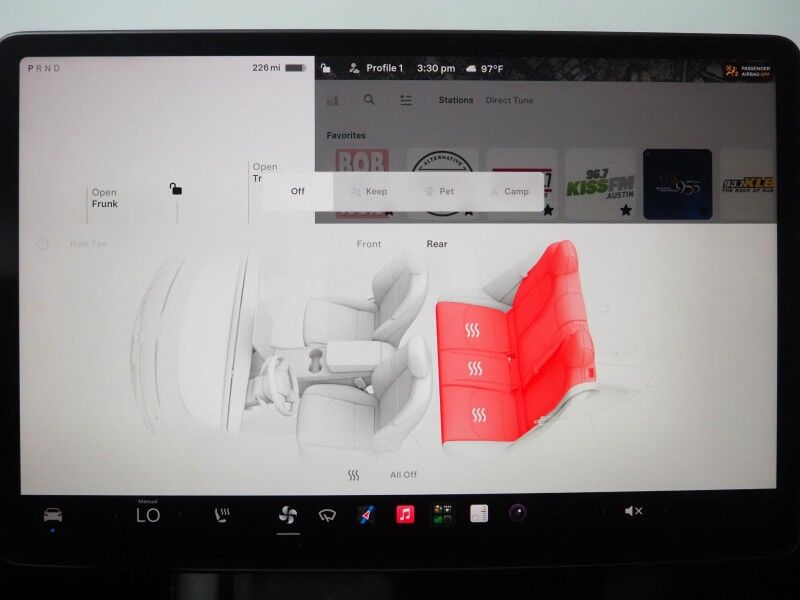 2023 Tesla Model 3 *TRAFFIC AWARE CRUISE CONTROL, NAVIGATION, SAFETY ALERTS, SURROUND VIEW CAMERAS, PANORAMA GLASS ROOF, HEATED SEATS/STEERING WHEEL, BLUETOOTH, WIRELESS CHARGING Round Rock TX