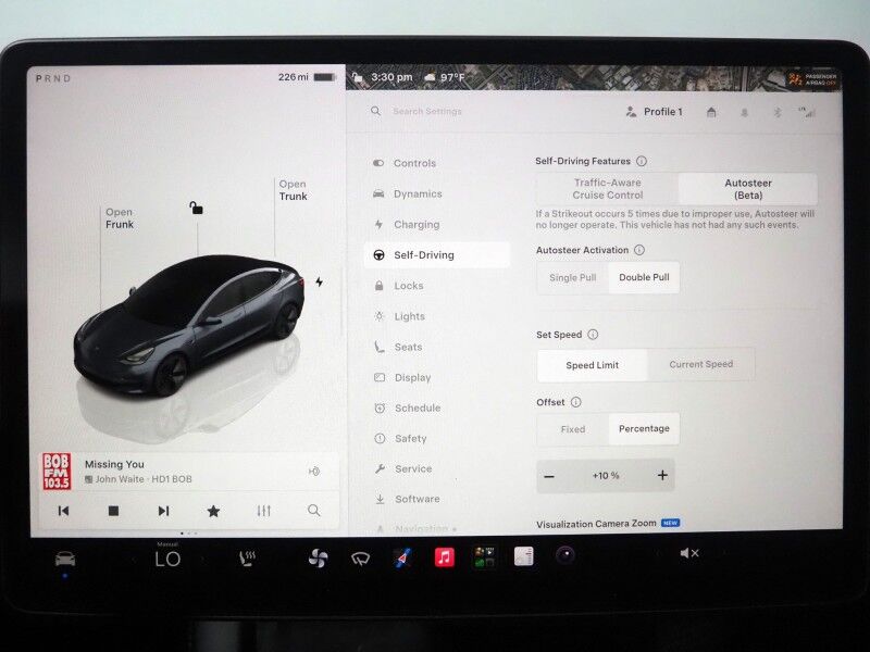 2023 Tesla Model 3 *TRAFFIC AWARE CRUISE CONTROL, NAVIGATION, SAFETY ALERTS, SURROUND VIEW CAMERAS, PANORAMA GLASS ROOF, HEATED SEATS/STEERING WHEEL, BLUETOOTH, WIRELESS CHARGING Round Rock TX