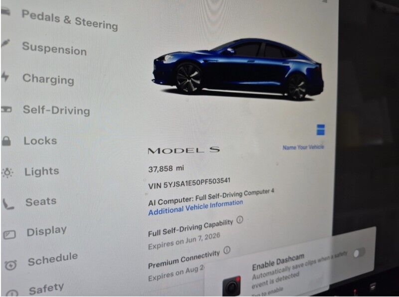 2023 Tesla Model S HW4