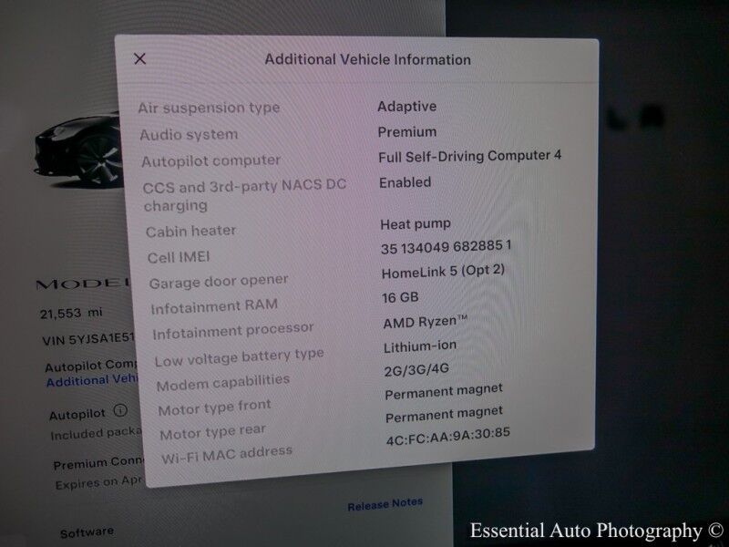 2023 Tesla Model S HW4 Willowbrook IL