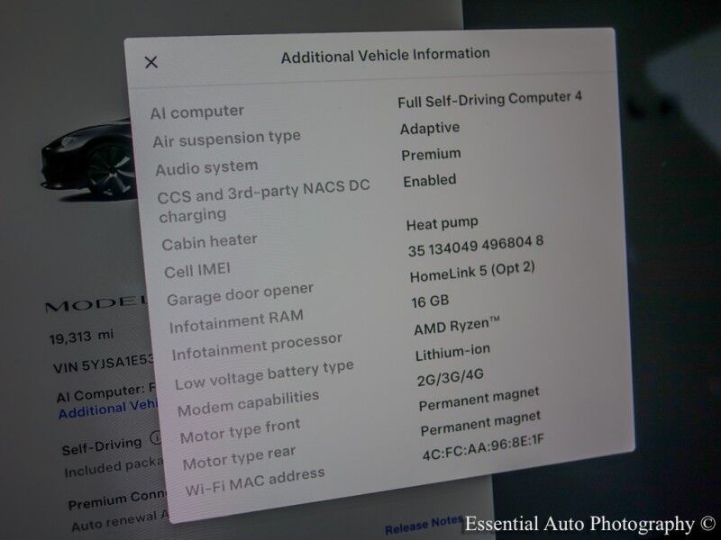 2023 Tesla Model S HW4 Willowbrook IL
