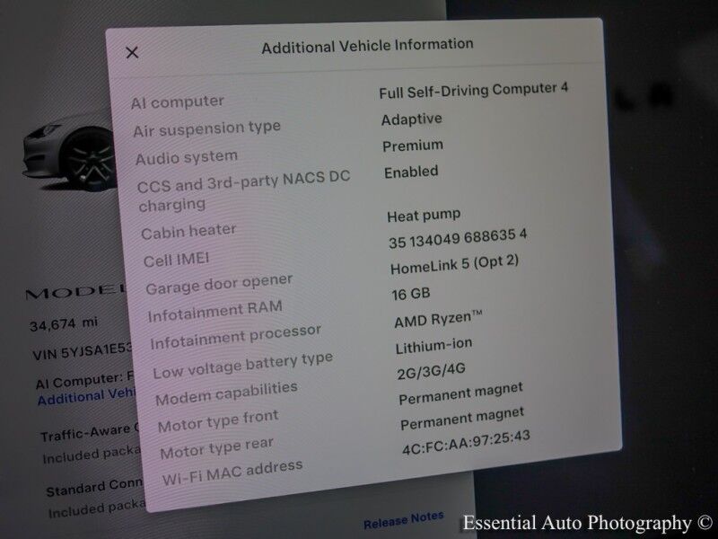 2023 Tesla Model S HW4 Willowbrook IL