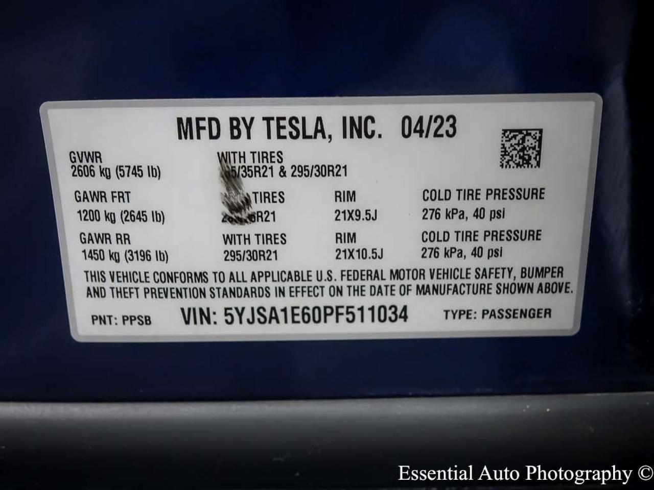 2023 Tesla Model S Plaid HW4 ENHANCED AUTOPILOT Willowbrook IL