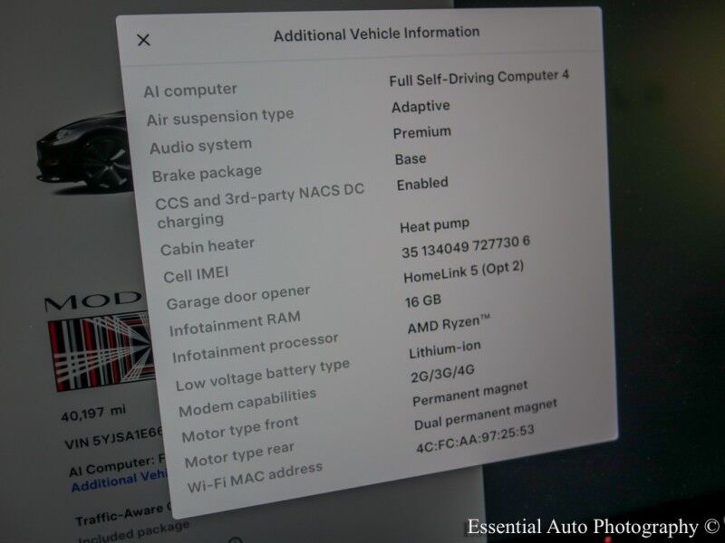 2023 Tesla Model S Plaid HW4 Willowbrook IL