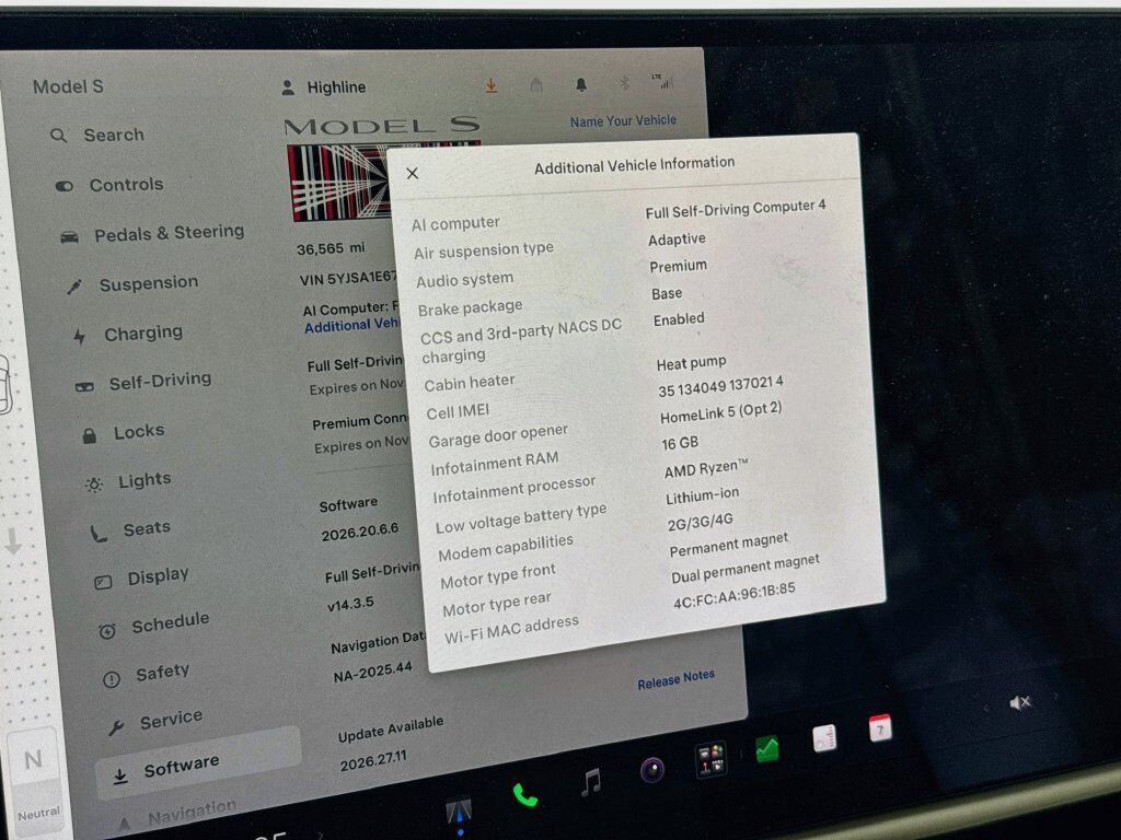 2023 Tesla Model S Plaid HW4 Willowbrook IL
