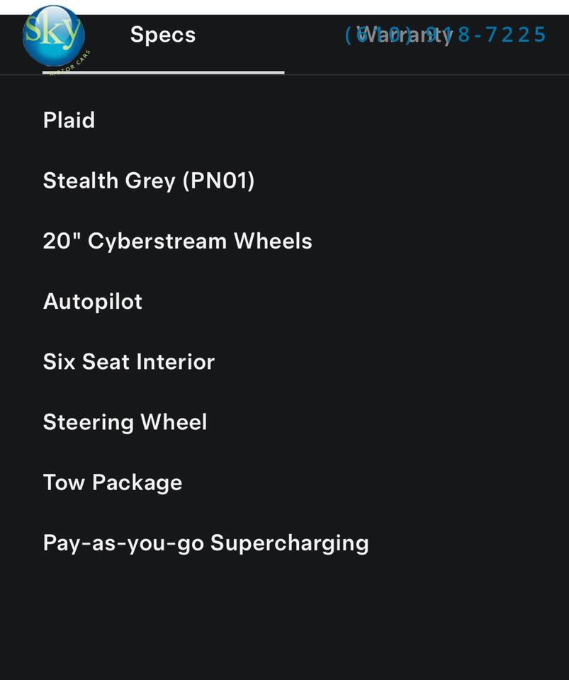 2023 Tesla Model X AWD Plaid 6-PASSENGER West Chester PA