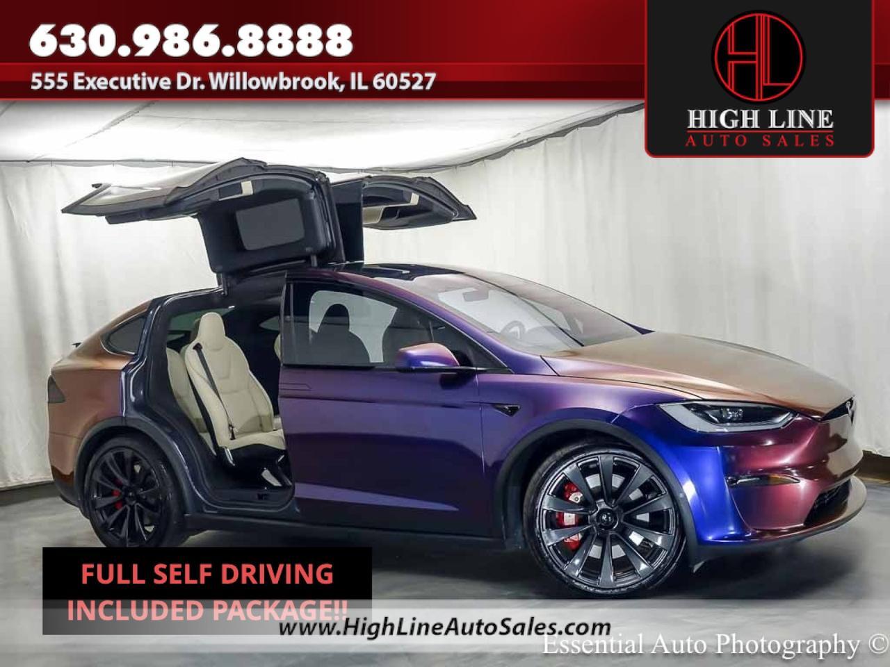 2023 Tesla Model X Plaid HW4 FULL SELF DRIVING