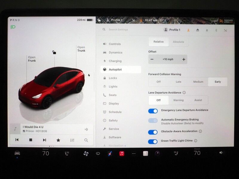 2023 Tesla Model Y Long Range AWD *AUTOPILOT, NAVIGATION, SAFETY ALERTS, ADAPTIVE CRUISE, SURROUND VIEW CAMERAS, PANORAMA GLASS ROOF, HEATED SEATS/STEERING WHEEL, 20 INCH INDUCTION WHEELS, WIRELESS CHARGING, 20 INCH INDUCTION WHEELS Round Rock TX