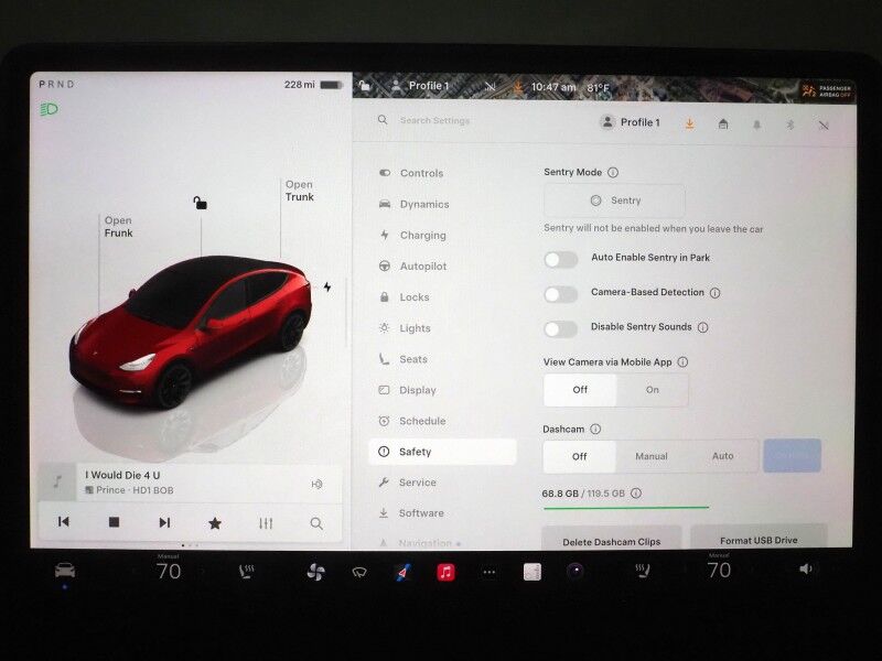 2023 Tesla Model Y Long Range AWD *AUTOPILOT, NAVIGATION, SAFETY ALERTS, ADAPTIVE CRUISE, SURROUND VIEW CAMERAS, PANORAMA GLASS ROOF, HEATED SEATS/STEERING WHEEL, 20 INCH INDUCTION WHEELS, WIRELESS CHARGING, 20 INCH INDUCTION WHEELS Round Rock TX