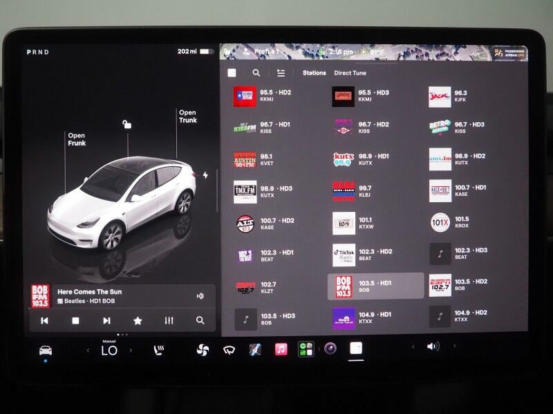 2023 Tesla Model Y Long Range AWD *AUTOPILOT, NAVIGATION, SAFETY ALERTS, ADAPTIVE CRUISE, SURROUND VIEW CAMERAS, PANORAMA GLASS ROOF, HEATED SEATS/STEERING WHEEL, WIRELESS CHARGING Round Rock TX
