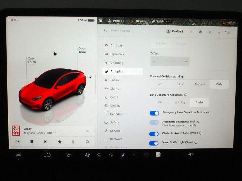 2023 Tesla Model Y Long Range AWD *AUTOPILOT, NAVIGATION, SAFETY ALERTS, ADAPTIVE CRUISE, SURROUND VIEW CAMERAS, PANORAMA GLASS ROOF, HEATED SEATS/STEERING WHEEL, WIRELESS CHARGING Round Rock TX
