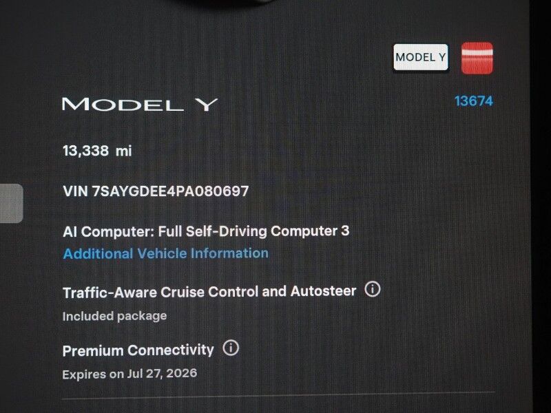 2023 Tesla Model Y Long Range AWD *TRAFFIC AWARE CRUISE CONTROL, NAVIGATION, SAFETY ALERTS, SURROUND VIEW CAMERAS, PANORAMA GLASS ROOF, HEATED SEATS/STEERING WHEEL, 20 INCH INDUCTION WHEELS, WIRELESS CHARGING, 20 INCH INDUCTION WHEELS Round Rock TX