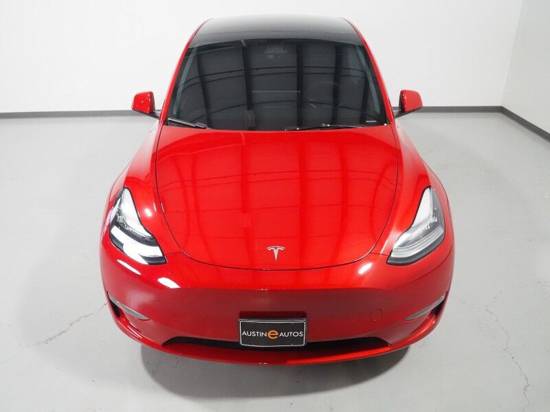2023 Tesla Model Y Long Range AWD *TRAFFIC AWARE CRUISE CONTROL, NAVIGATION, SAFETY ALERTS, SURROUND VIEW CAMERAS, PANORAMA GLASS ROOF, HEATED SEATS/STEERING WHEEL, 20 INCH INDUCTION WHEELS, WIRELESS CHARGING, 20 INCH INDUCTION WHEELS Round Rock TX