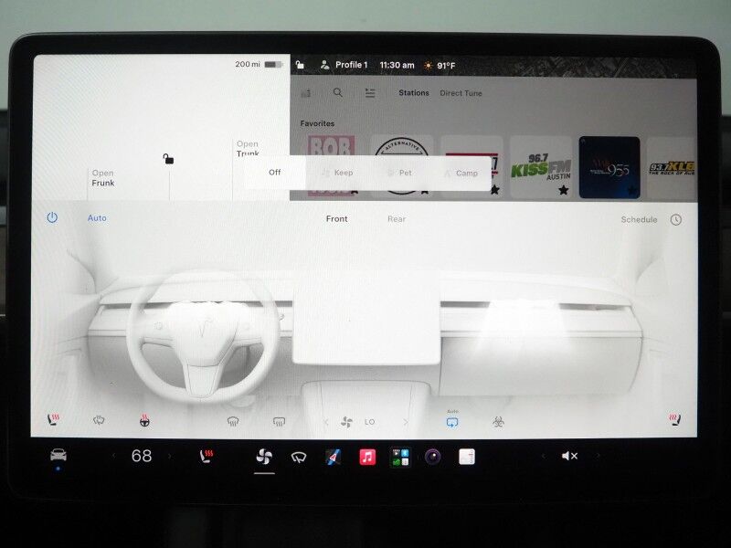 2023 Tesla Model Y Long Range AWD *TRAFFIC AWARE CRUISE CONTROL, NAVIGATION, SAFETY ALERTS, SURROUND VIEW CAMERAS, PANORAMA GLASS ROOF, HEATED SEATS/STEERING WHEEL, WIRELESS CHARGING Round Rock TX
