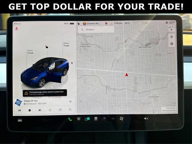 2023 Tesla Model Y Long Range AWD/WHITE INTERIOR/NO ACCIDENT Richmond Hill ON