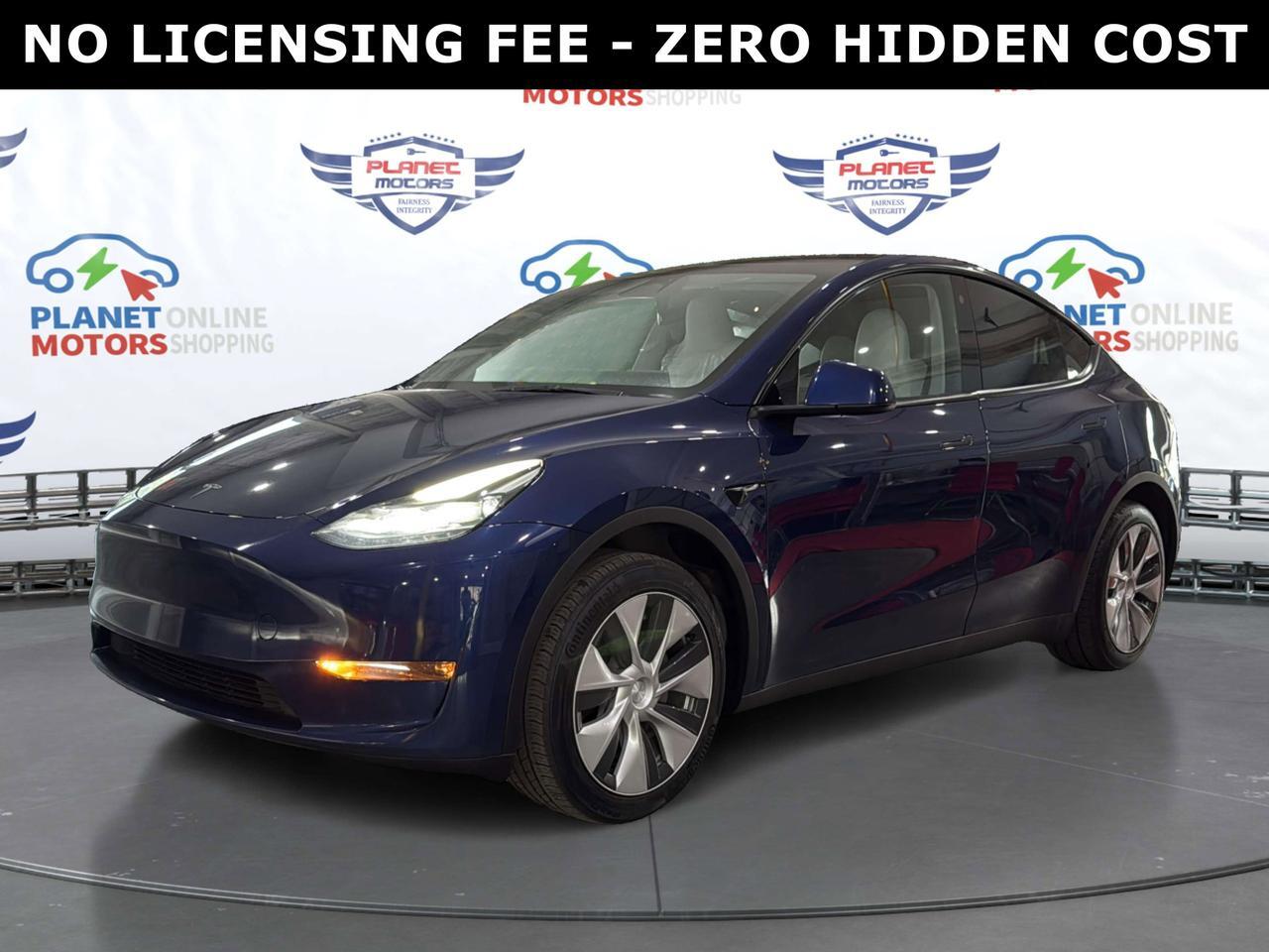 2023 Tesla Model Y Long Range AWD/WHITE INTERIOR/NO ACCIDENT