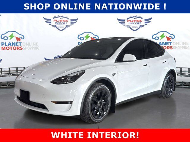 2023 Tesla Model Y Long Range AWD/WHITE INTERIOR/NO ACCIDENT