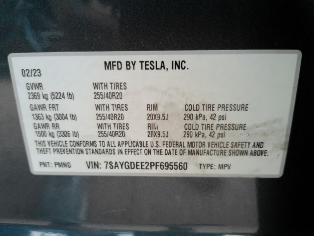2023 Tesla Model Y Long Range Dual Motor All-Wheel Drive Plano TX