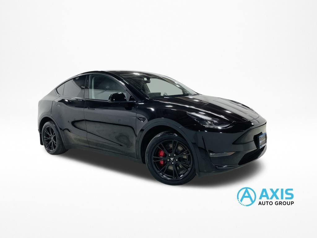 Used 2023 Tesla Model Y Long Range with VIN 7SAYGDEEXPA173241 for sale in Kansas City