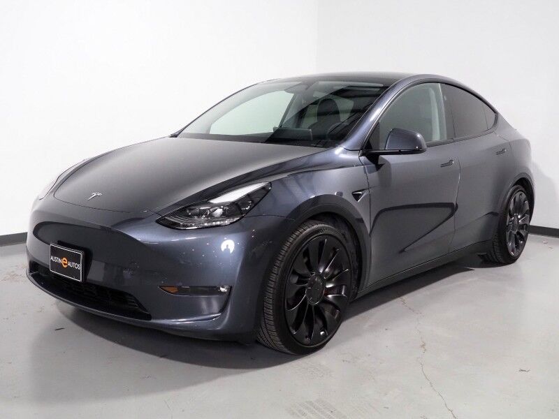 2023 Tesla Model Y Performance AWD *AUTOPILOT, NAVIGATION, SAFETY ALERTS, ADAPTIVE CRUISE, SURROUND VIEW CAMERAS, PANORAMA GLASS ROOF, HEATED SEATS, 21 INCH UBERTURBINE WHEELS, WIRELESS CHARGING Round Rock TX